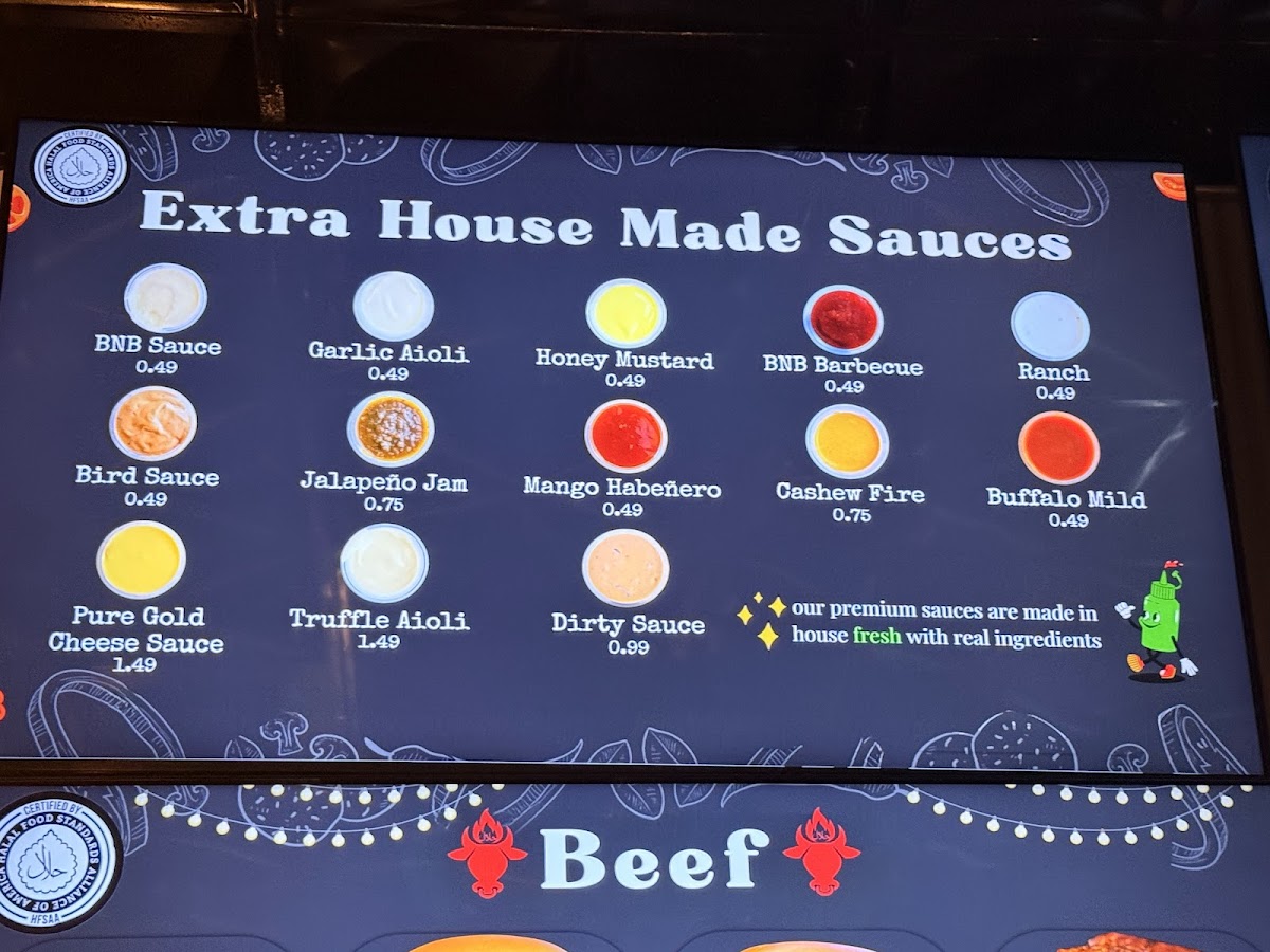 Beef N' Buns Menu - Image 2